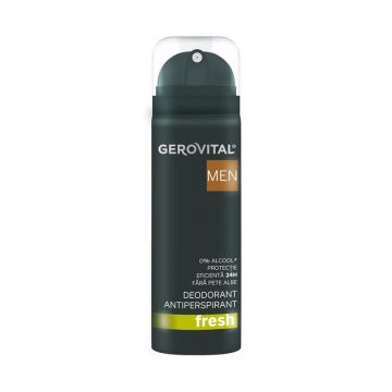 Deodorant antiperspirant Gerovital H3 Men Fresh (Concentratie: Deo Spray, Gramaj: 150 ml) de firma original