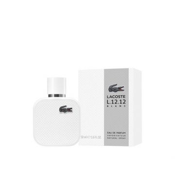 Eau De Lacoste Blanc, Apa de Parfum, Barbati (Gramaj: 50 ml)