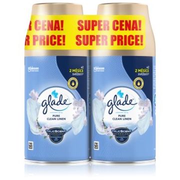 GLADE Pure Clean Linen automat de odorizare a aerului rezervă ieftin