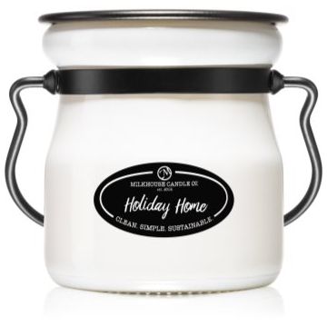 Milkhouse Candle Co. Creamery Holiday Home lumânare parfumată Cream Jar