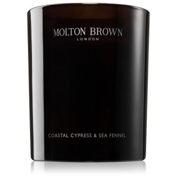 Molton Brown Coastal Cypress & Sea Fennel lumânare parfumată cu extracte marine si uleiuri esentiale