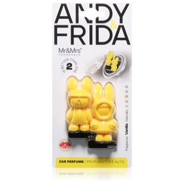 Mr & Mrs Fragrance Andy & Frida Vanilla parfum pentru masina