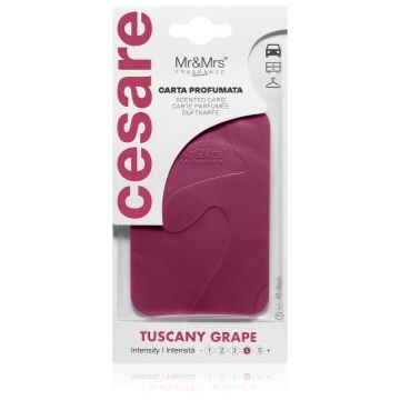 Mr & Mrs Fragrance Cesare Tuscany Grape etichetă parfumată pentru ușă ieftin