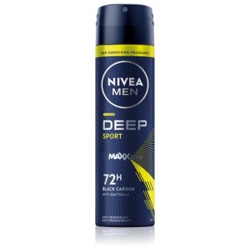 NIVEA MEN Deep Sport spray anti-perspirant pentru barbati de firma original