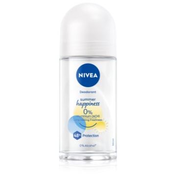 NIVEA Summer Happiness Fresh deodorant roll-on fără săruri de aluminiu