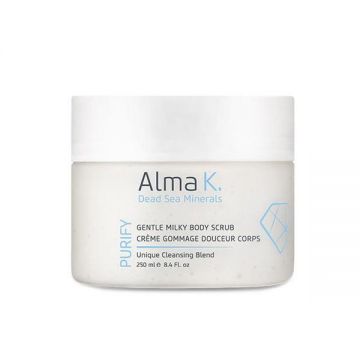 Scrub Delicat si Laptos pentru Corp - Alma K Gentle Milky Body Scrub Purify, 250 ml de firma originala