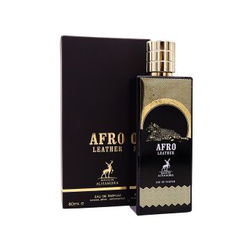 Apa de parfum Afro Leather - Maison Alhambra 80 ml, unisex de firma original