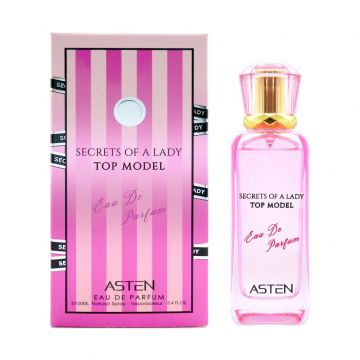 Apă de parfum Asten, Secrets of a lady top model, femei, 100ml ieftin