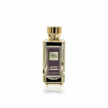 Apa de Parfum Escent Amber Leather, 100 ml, barbati ieftin