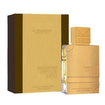 Apa de Parfum Unisex - Al Haramain EDP Amber Oud Gold Edition Extreme Pure Perfume, 60 ml de firma original