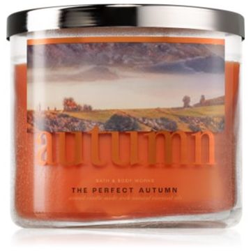 Bath & Body Works Perfect Autumn lumânare parfumată de firma original