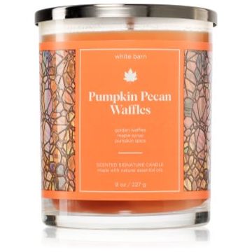 Bath & Body Works Pumpkin Pecan Waffles lumânare parfumată