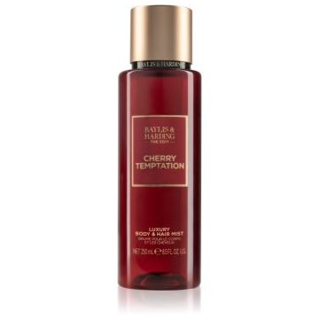 Baylis & Harding The Edit Cherry Temptation spray de corp parfumat de firma original