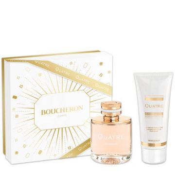 Boucheron Quatre, Apa de Parfum, Femei, 50 ml, + Lotiune de corp, 100 ml