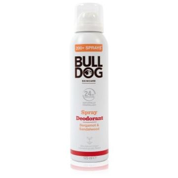 Bulldog Bergamot &Sandalwood Spray Deodorant Deodorant Spray fara continut de aluminiu de firma original