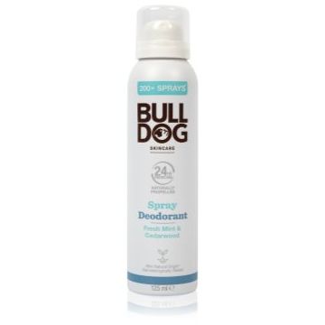 Bulldog Fresh Mint&Cedarwood Spray Deodorant Deodorant Spray fara continut de aluminiu ieftin