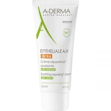 Crema reparatoare A-Derma Epitheliale A.H. Ultra pentru piele cicatrizata, 100 ml