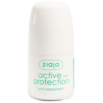 Deodorant Antiperspirant Roll-On - Ziaja Active Protection, 60 ml ieftin