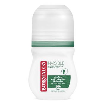 Deodorant roll-on Borotalco Invisible Original, 50 ml (Gramaj: 3 x 40 ml) de firma original