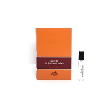 Esantion Hermes Eau De Rhubarbe Ecarlate, Unisex, Apa de Colonie, 2 ml de firma original