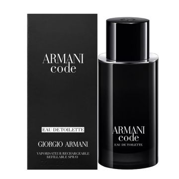 Giorgio Armani Code, Barbati, Apa de Toaleta, Refillable (Gramaj: 75 ml) de firma original