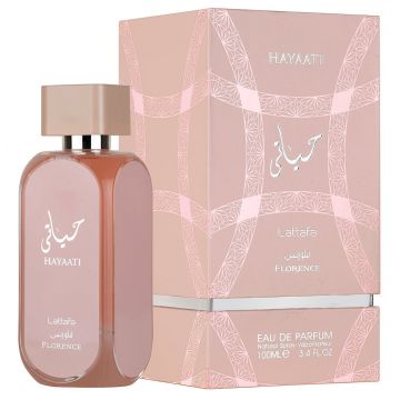 Parfum arabesc Lattafa Hayaati Florence, apa de parfum 100ml, femei de firma original