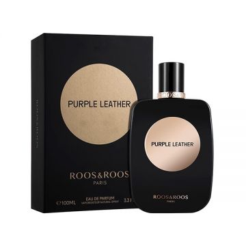 Roos & Roos Purple Leather, Apa de Parfum, Unisex (Gramaj: 100 ml) de firma original