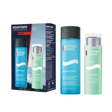 Set Biotherm Homme Aquapower Gel + Lotiune Aquatic Aftershave Lotion (Concentratie: Set pentru ingrijirea tenului, Gramaj: 75 ml + 200 ml) de firma original