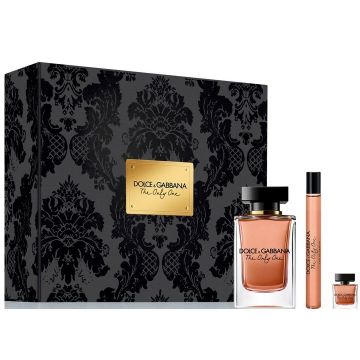 Set cadou Dolce&Gabbana The Only One, Femei, Apa de Parfum, 100 ml + 10 ml + 7,5 ml de firma original