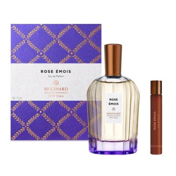 Set Molinard Rose Emois, Unisex, Apa de Parfum, 90 ml + 7,5 ml de firma original