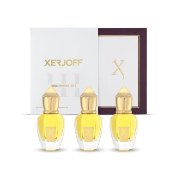 Sety Cadou Xerjoff Naxos, 15 ml + Alexandria II, 15 ml + Golden Dallah, 15 ml de firma original