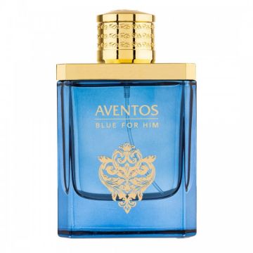 Apa de Parfum Aventos Blue For Him  Fragrance World  Barbati - 100ml