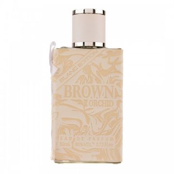 Apa de Parfum Brown Orchid Blanc Edition Fragrance World Unisex - 80ml de firma original