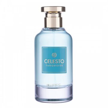 Apa de Parfum Celesto Turquoise Riiffs Unisex - 100ml