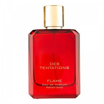 Apa de Parfum Des Tentations Flame Fragrance World Femei - 100ml de firma original