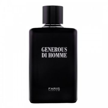 Apa de Parfum Generous Di Homme Fariis Barbati - 100ml ieftin