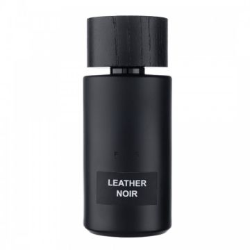 Apa de Parfum Leather Noir Fariis Barbati - 100ml ieftin