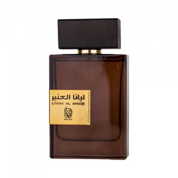 Apa de parfum Liyana al Amber of Oud by Nylaa, unisex - 100 ml de firma original