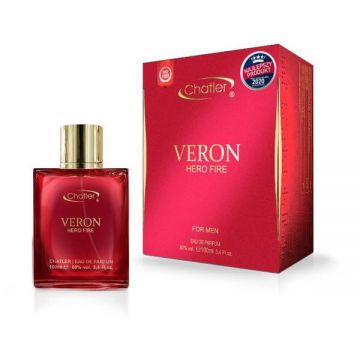 Apa de Parfum pentru Barbati - Chatler EDP CH Veron Hero Fire Men, 100 ml ieftina