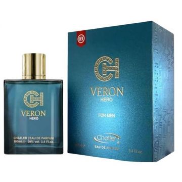 Apa de Parfum pentru Barbati - Chatler EDP CH Veron Hero For Men, 100 ml ieftina