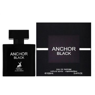 Apa de Parfum pentru Barbati - Maison Alhambra EDP Anchor Black, 100 ml de firma originala