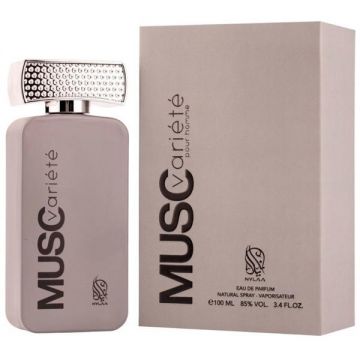 Apa de Parfum pentru Barbati - Nylaa EDP Musc Variete, 100 ml