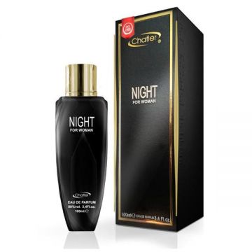 Apa de Parfum pentru Femei - Chatler EDP Night Woman, 100 ml de firma originala