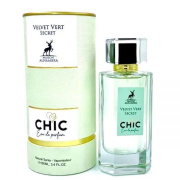 Apa de Parfum pentru Femei - Maison Alhambra EDP Chic Velvet Vert Secret, 100 ml de firma originala