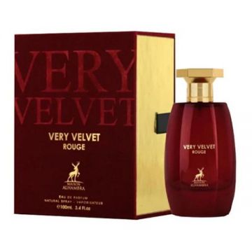 Apa de Parfum pentru Femei - Maison Alhambra EDP Very Velvet Rouge, 100 ml de firma originala