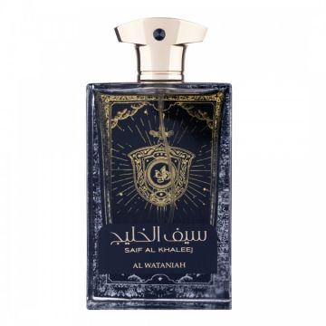 Apa de Parfum Saif al Khaleej Al Wataniah Barbati - 100ml de firma original