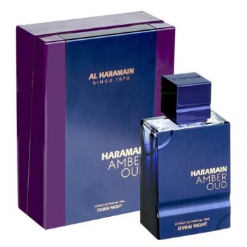 Apa de Parfum Unisex - Al Haramain EDP Amber Oud Dubai Night, 75 ml