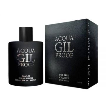 Apa de Parfum Unisex - Chatler EDP Aqua Gil Proof, 100 ml de firma original