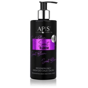 Apis Natural Cosmetics Sweet Bloom crema regeneratoare pentru maini si corp ieftina