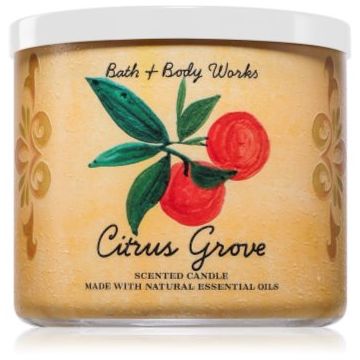 Bath & Body Works Citrus Grove lumânare parfumată de firma original